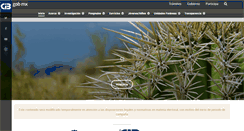 Desktop Screenshot of cibnor.gob.mx